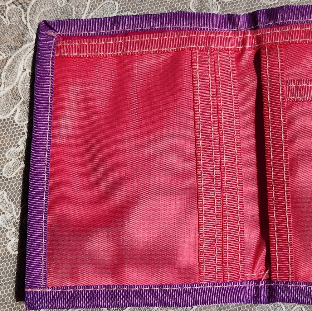 VINTAGE DISNEY PRINCESS Trifold Wallet, Velcro, Canvas